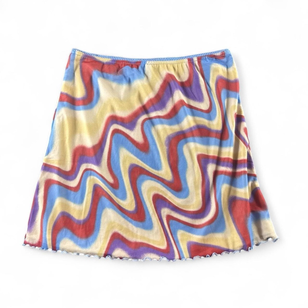 Groovy Urban Outfitters Mesh Lined Skirt
